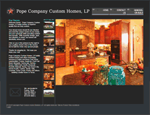 Tablet Screenshot of homesbypope.com